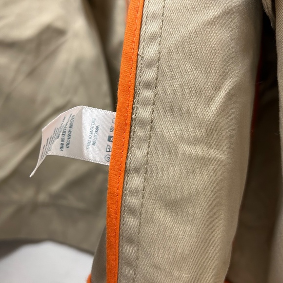 Wonder Tranch Coat With Orange Detail - Picture 5 of 6